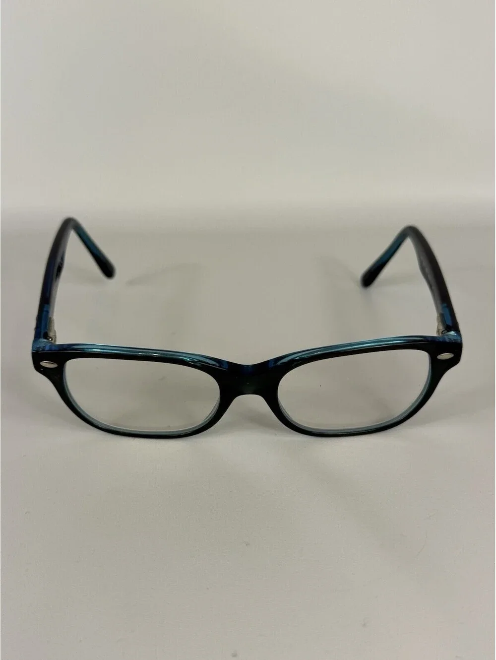 Ray-Ban RB 1555 3667 Eyeglasses Frames Only Youth Blue Full Rim 48-16-130